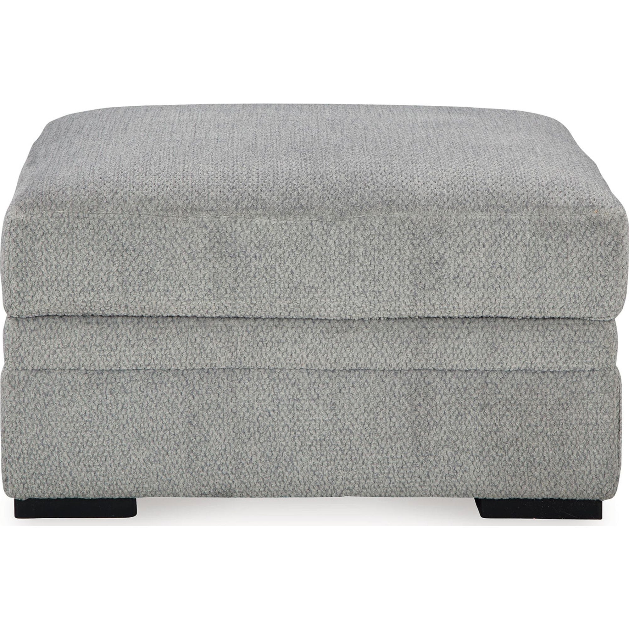 Pouf de rangement Casselbury - Ciment