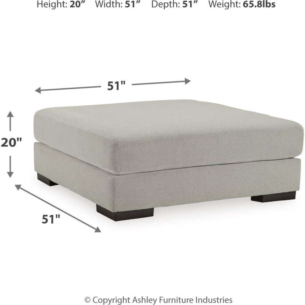 Pouf d'appoint surdimensionné Artsie - Frêne