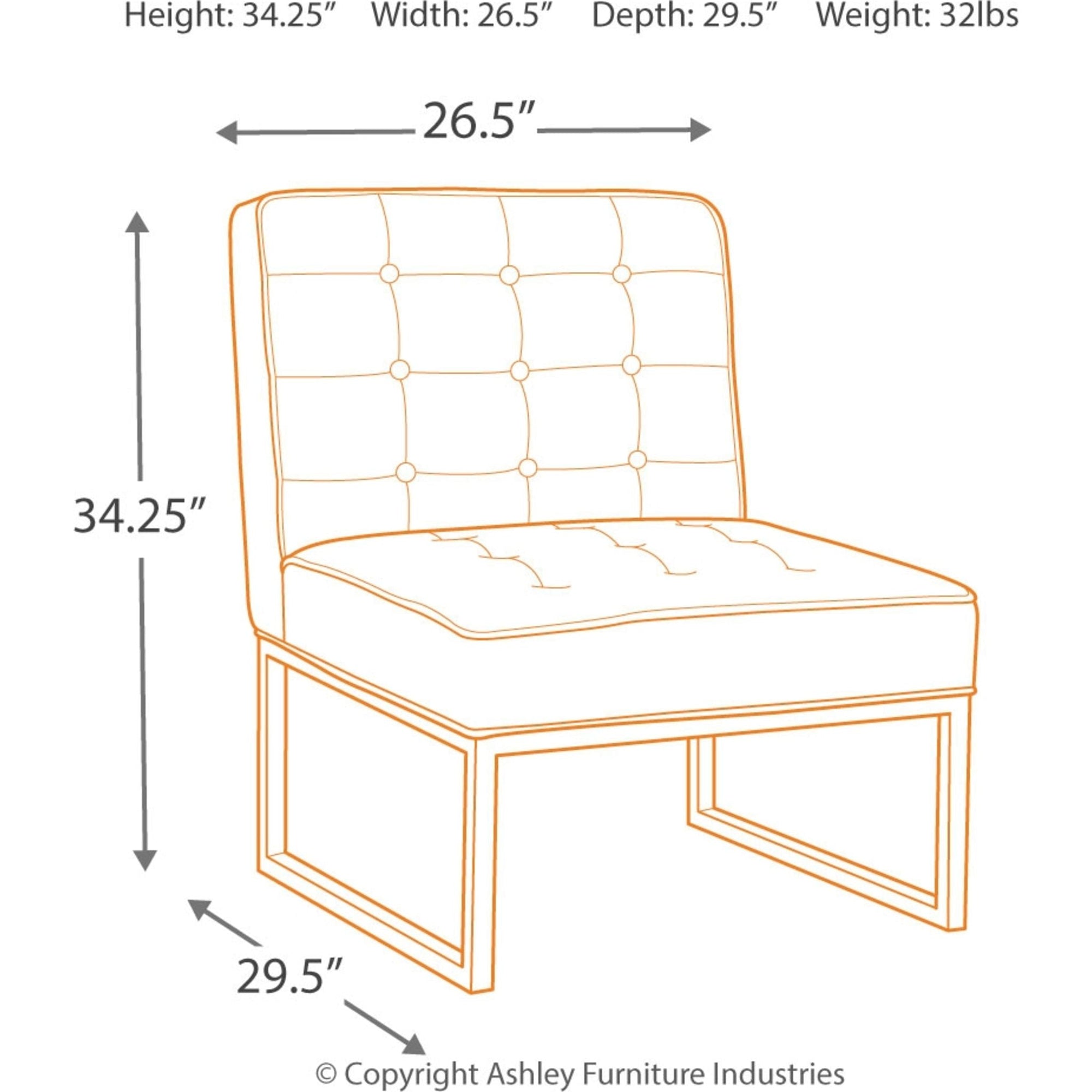 Fauteuil d'appoint Cimarosse - Gris