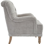 Fauteuil d'appoint Dinara - Gris tourterelle