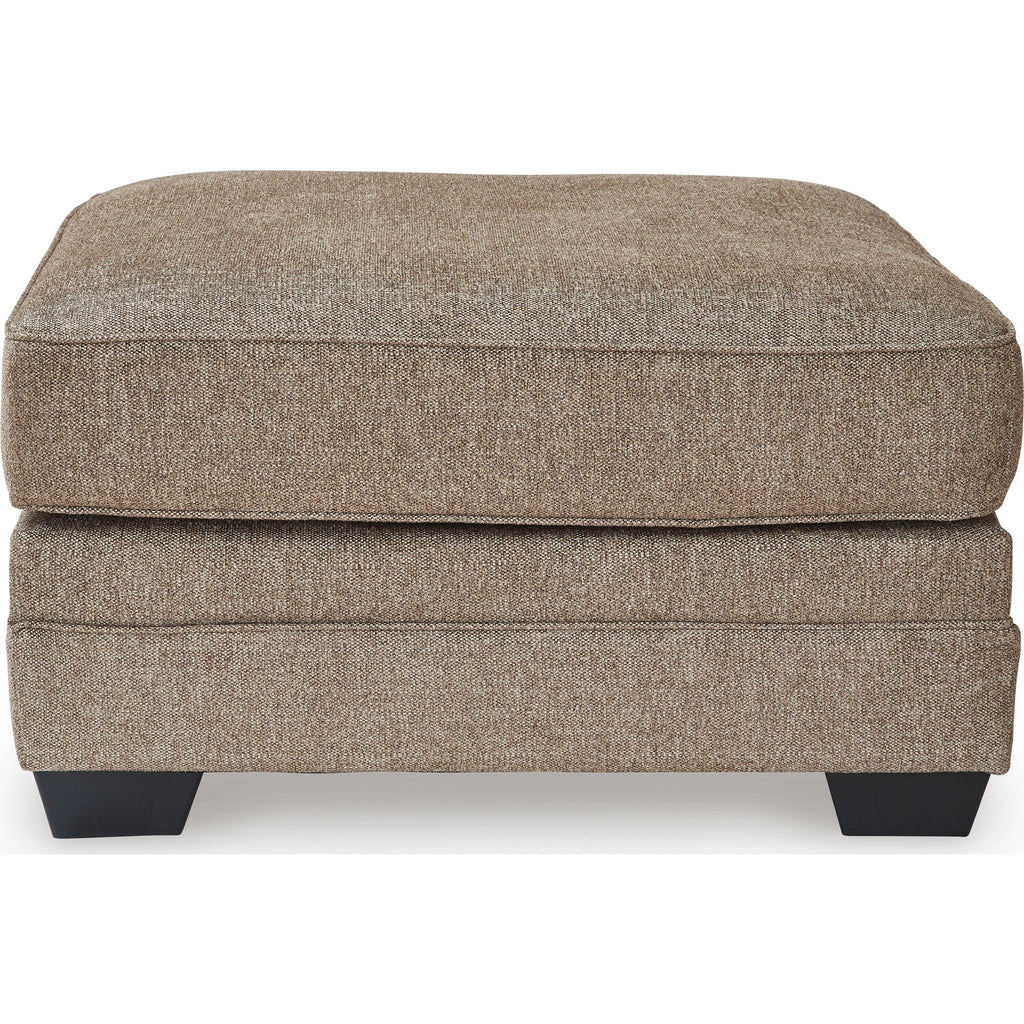Pouf d'appoint surdimensionné Cannonbrook - Noix de muscade