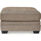 Pouf d'appoint surdimensionné Cannonbrook - Noix de muscade