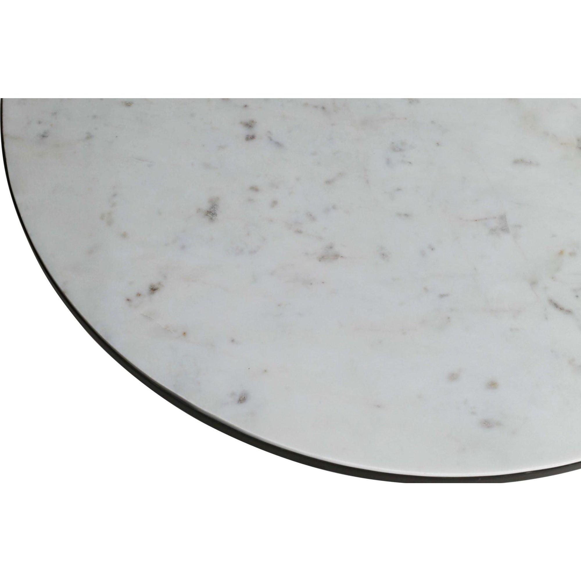 Table basse Circularity - Blanc et bronze