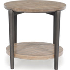 Table d'appoint Dyonton - Brun gris clair