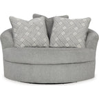 Chaise pivotante Casselbury - Ciment