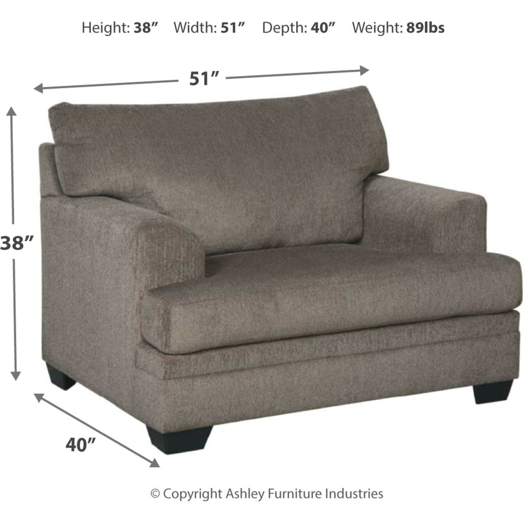 Chaise et demie Dorsten - Ardoise