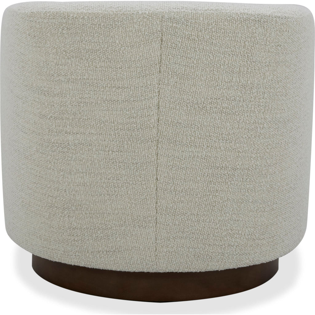 Chaise pivotante Celeste - Merino Pearl