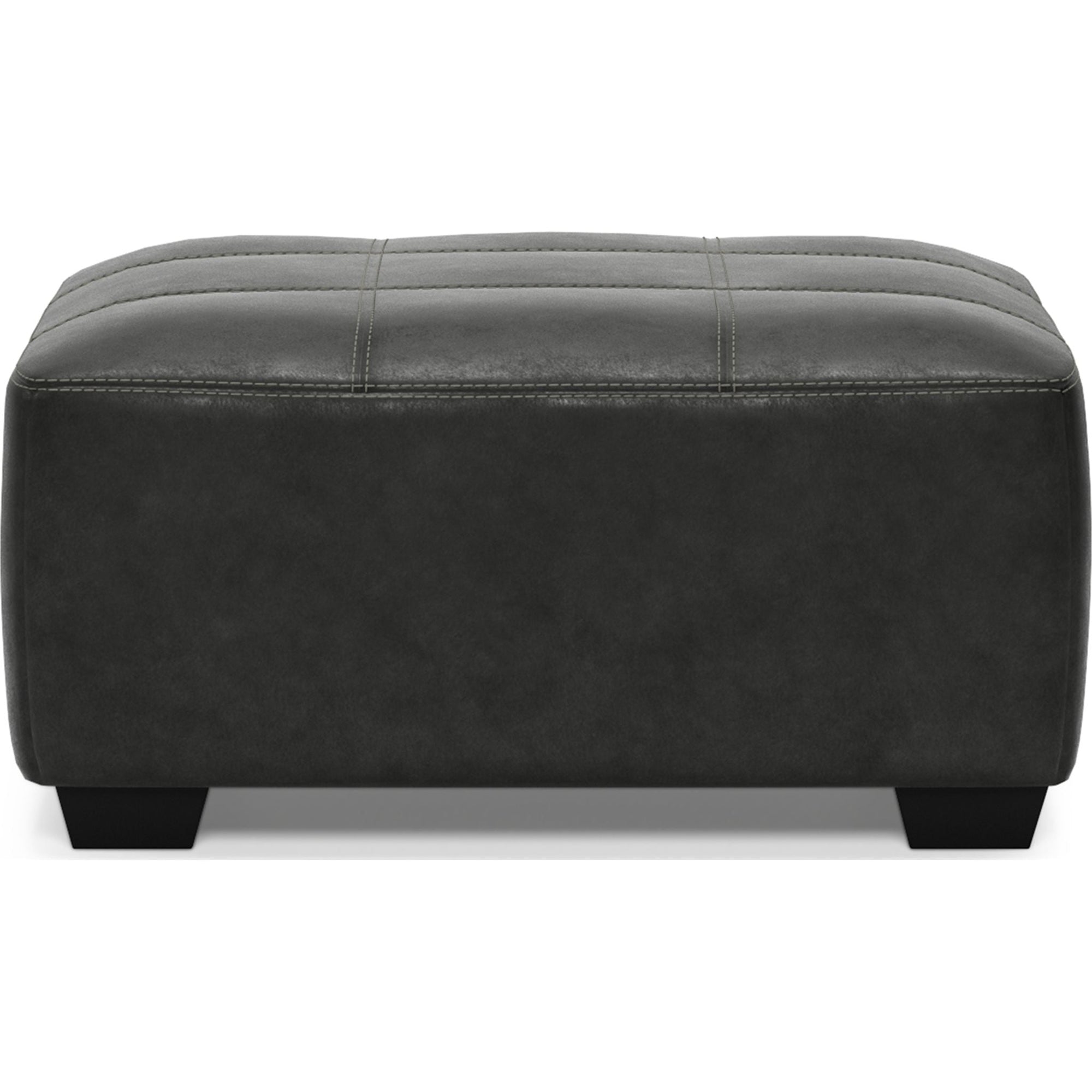 Pouf d'appoint surdimensionné Bilgray - Étain