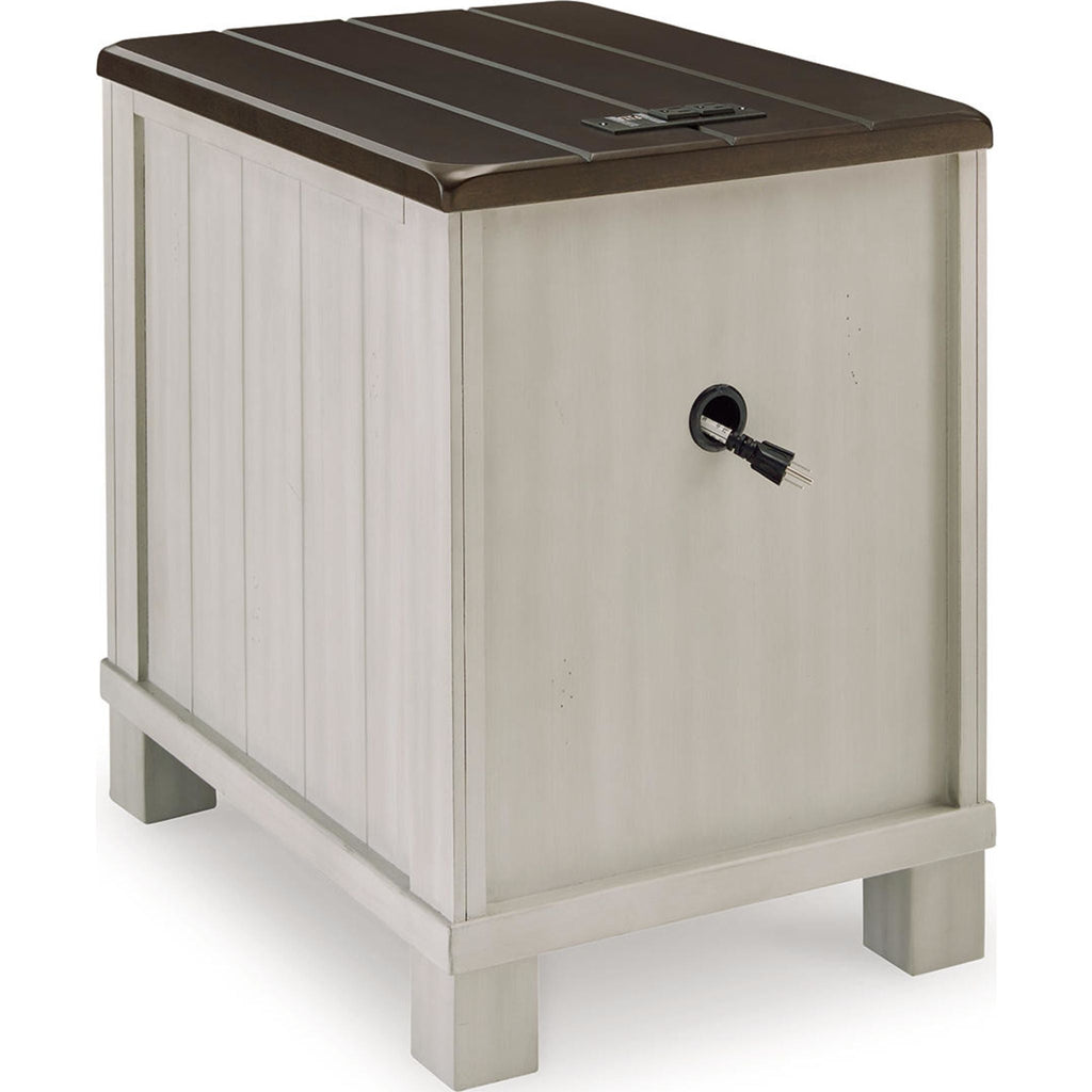 Table d'appoint Darborn - Gris/Marron