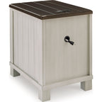 Table d'appoint Darborn - Gris/Marron