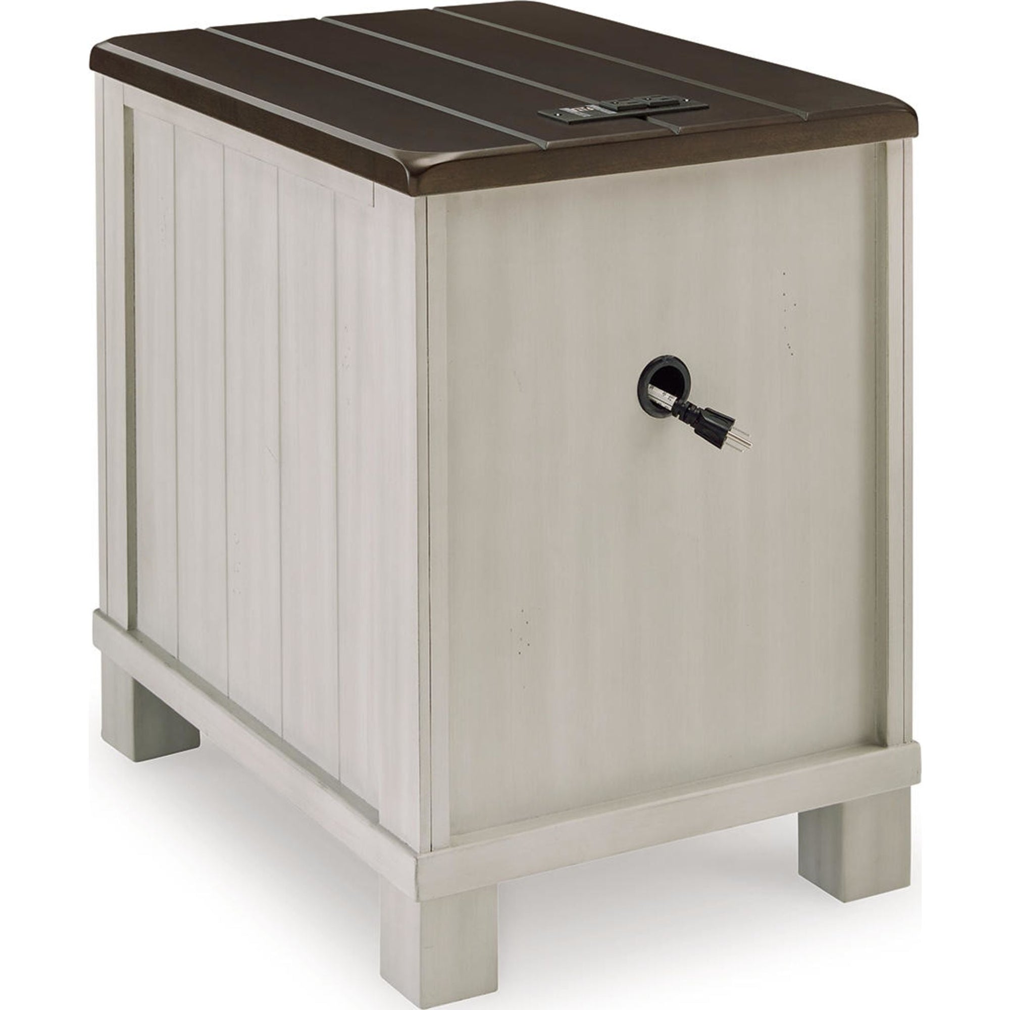 Table d'appoint Darborn - Gris/Marron