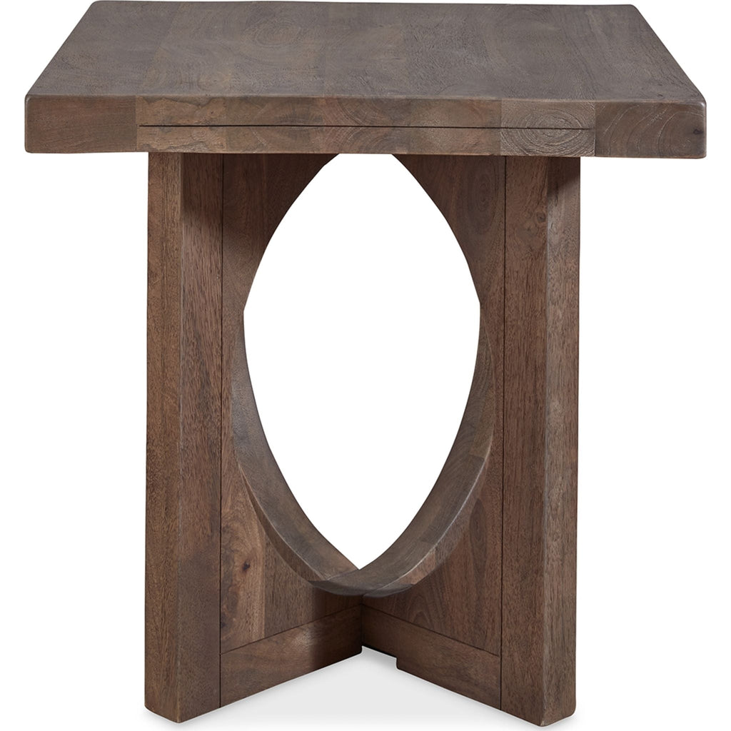 Table d'appoint Abbianna - Marron moyen