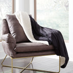 Fauteuil d'appoint Crosshaven - Gris foncé