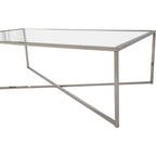 Table basse Cross Over - Verre