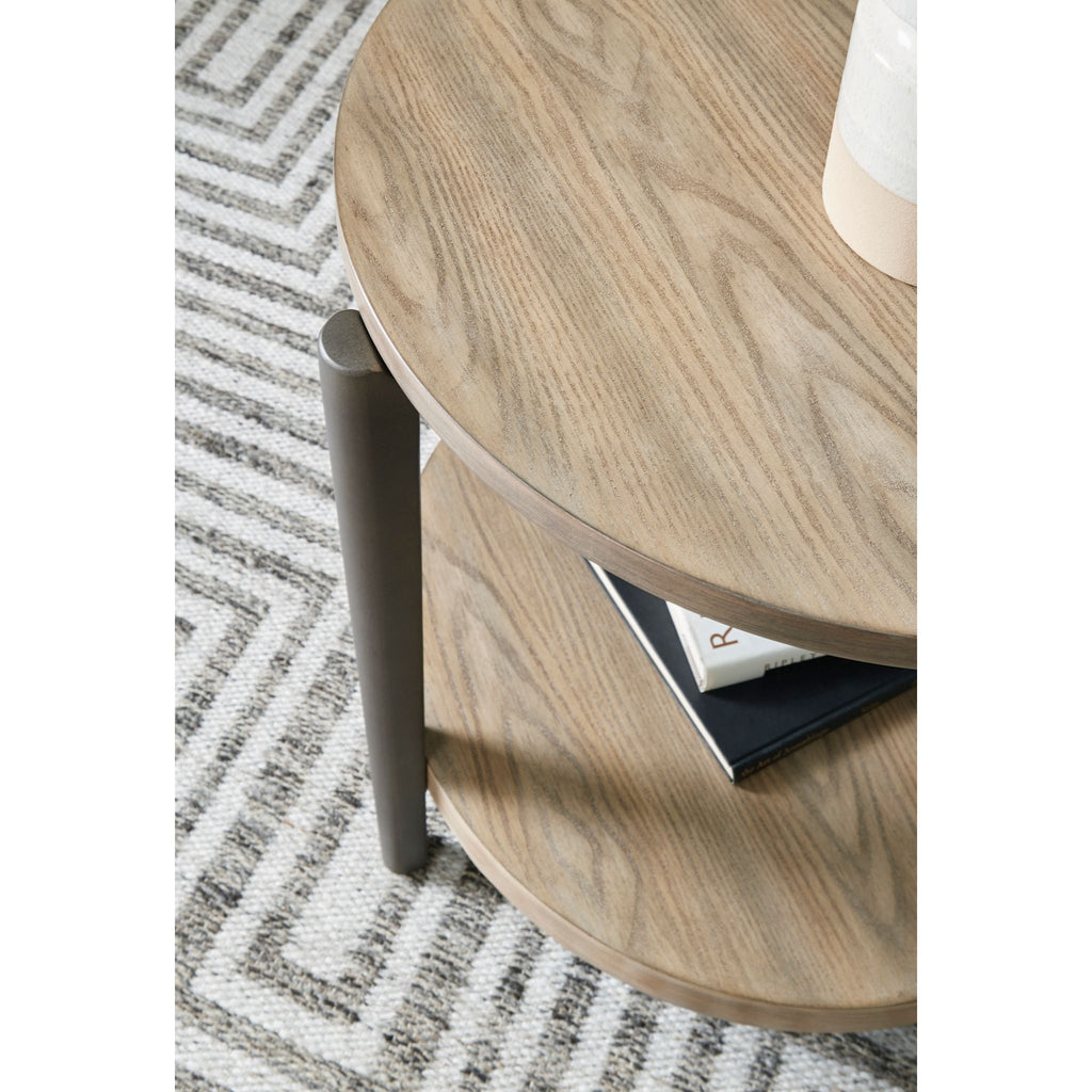 Table d'appoint Dyonton - Brun gris clair