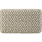 Pouf d'appoint surdimensionné Dovemont - Mastic