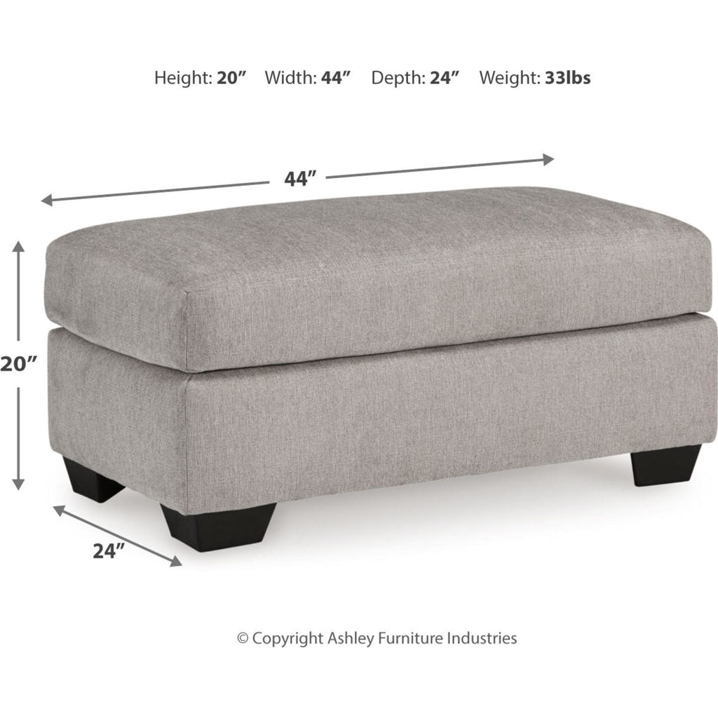 Pouf Avenal Park - Flanelle