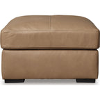 Pouf d'appoint surdimensionné Bandon - Caramel