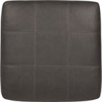 Pouf d'appoint surdimensionné Aberton - Gris