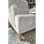 Fauteuil d'appoint Dinara - Gris tourterelle