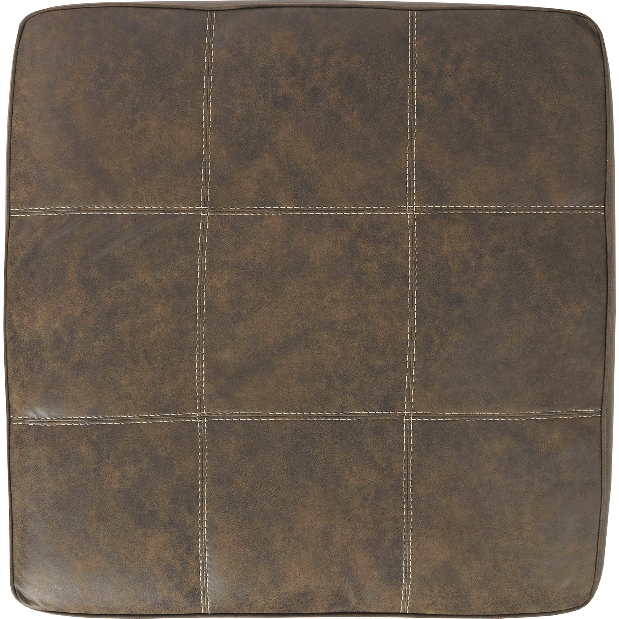Pouf d'appoint surdimensionné en abalone - Chocolat