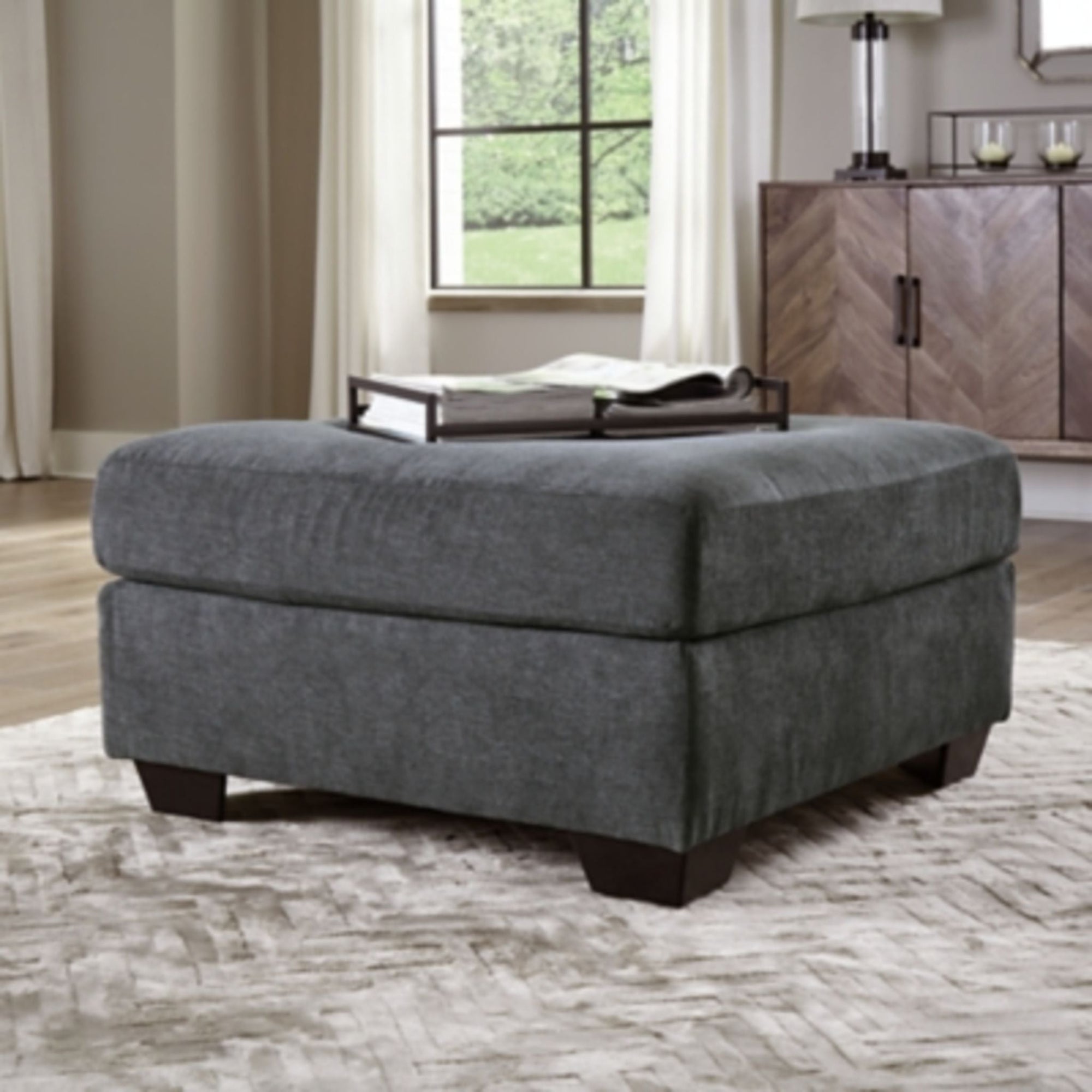 Pouf d'appoint surdimensionné Ambrielle - Bronze