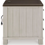 Table d'appoint Darborn - Gris/Marron