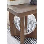 Table d'appoint Abbianna - Marron moyen