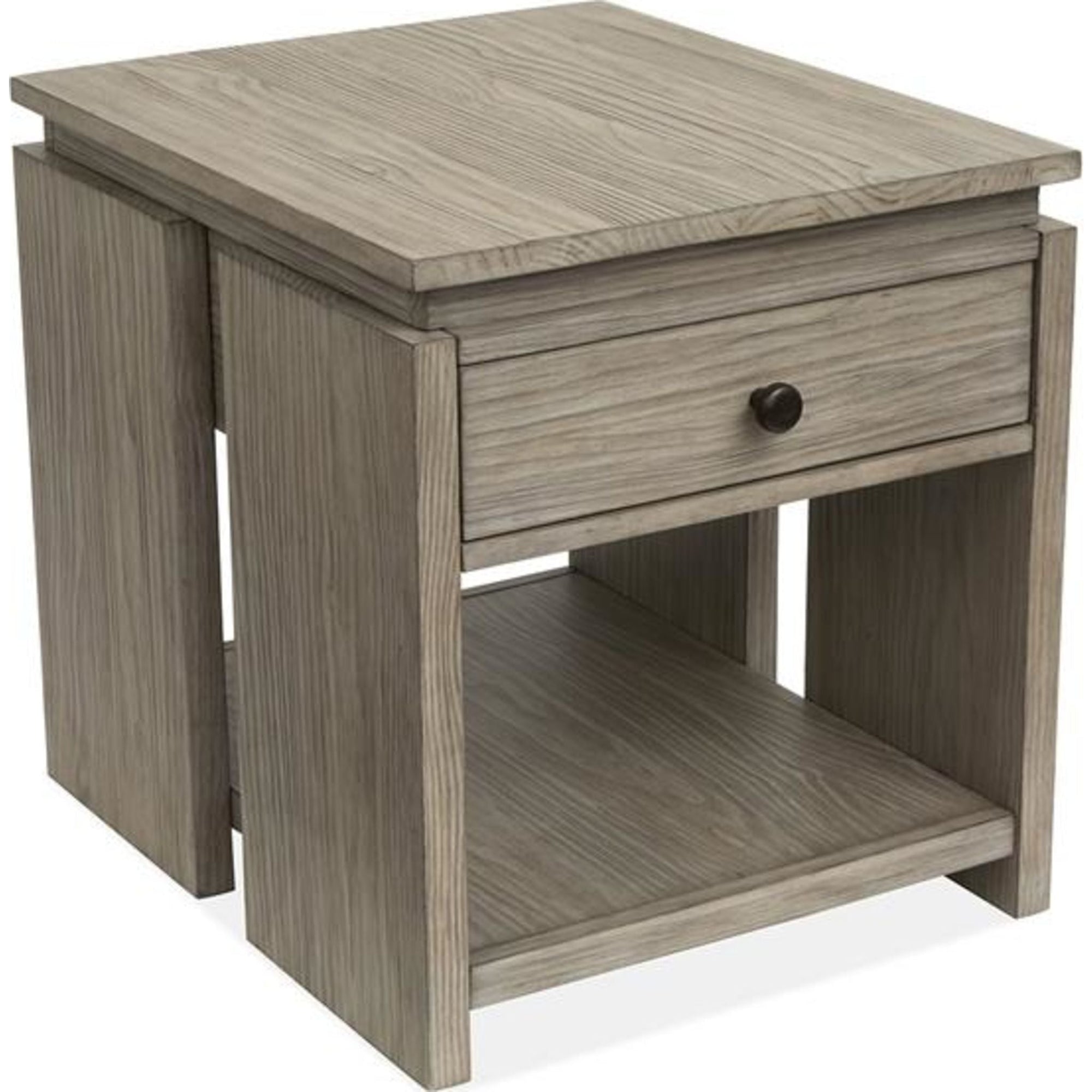 Table d'appoint Conrad - Gris Stone Harbour