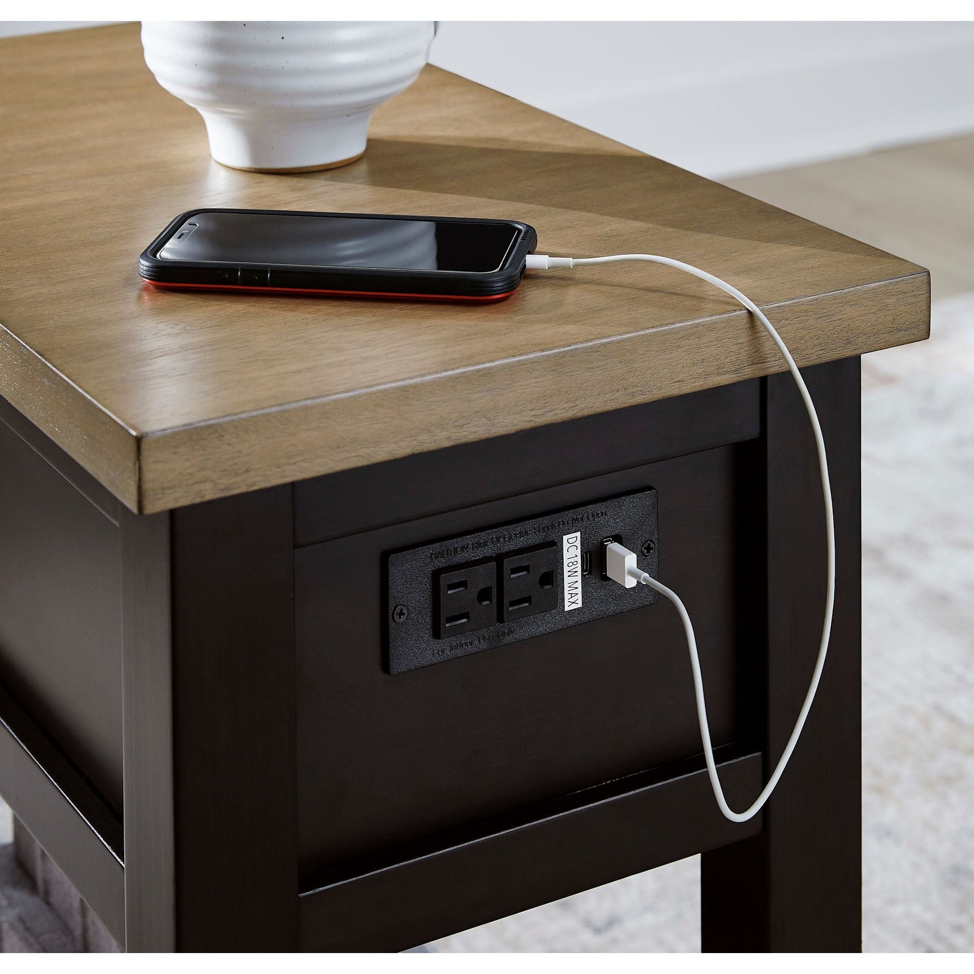 Table d'appoint Drazmine - Marron