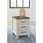 Table d'appoint Darborn - Gris/Marron