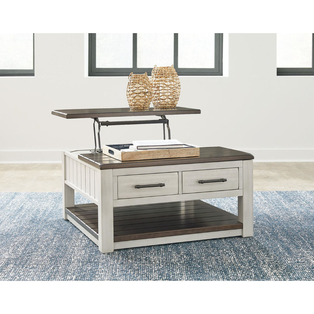 Table basse Darborn - Gris/Marron