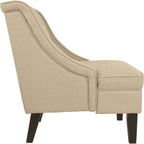 Fauteuil d'appoint Clarinda - Crème