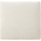 Pouf de rangement Brantley - Neige